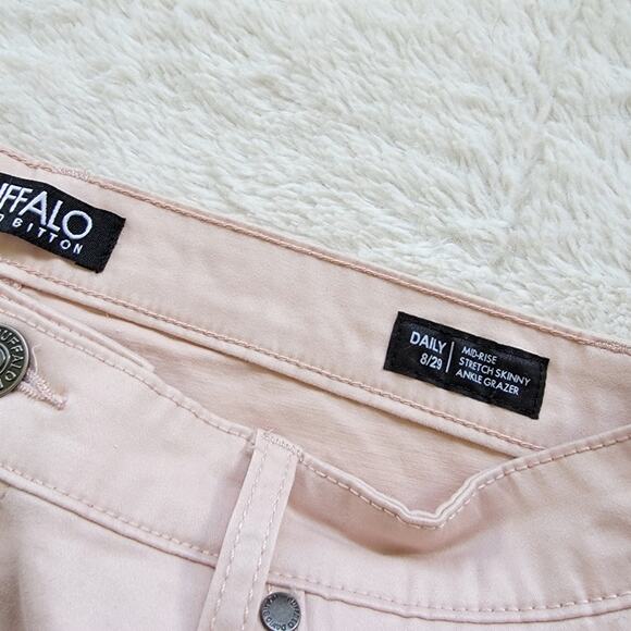 Buffalo by DB Daily Mid-Rise Stretch Skinny Ankle Grazer Jeans - Picture 3 of 3